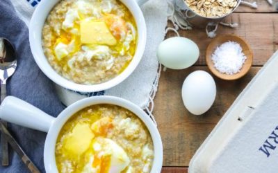 Savory Morning Oats and Eggs